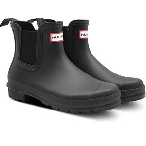 HUNTER Original Waterproof Chelsea Rain Boot